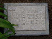 Struma Military Cemetery - Cuthbertson, James